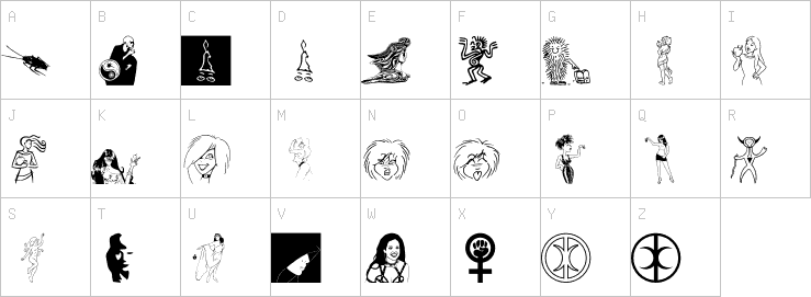 Uppercase characters