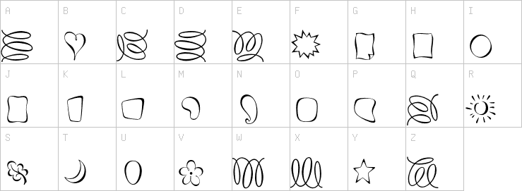 Uppercase characters