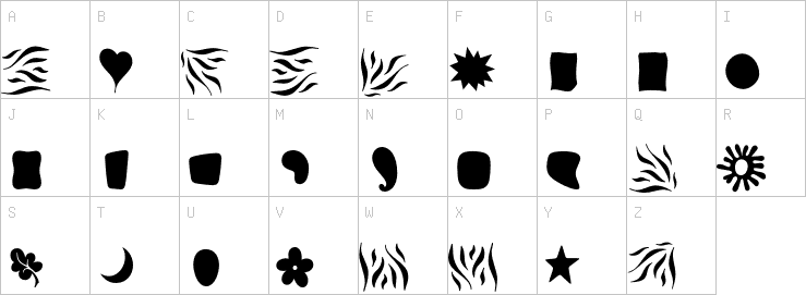 Uppercase characters