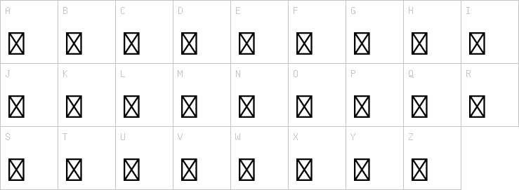 Uppercase characters