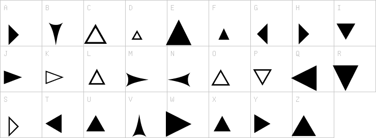 Uppercase characters