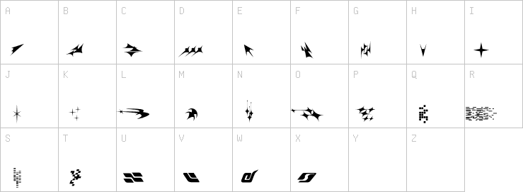 Uppercase characters