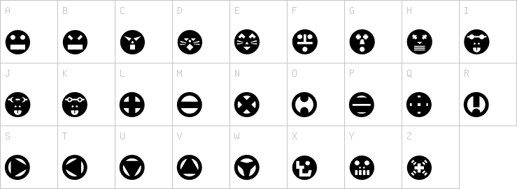 Uppercase characters
