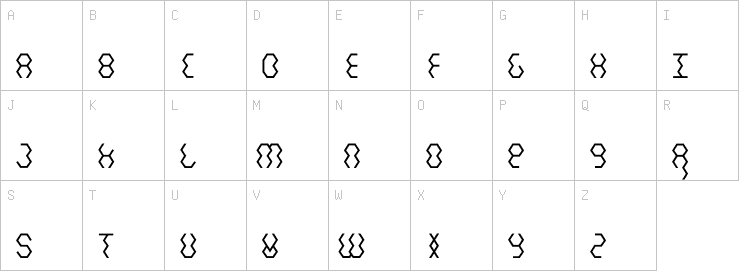 Uppercase characters