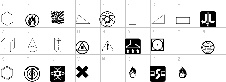 Uppercase characters
