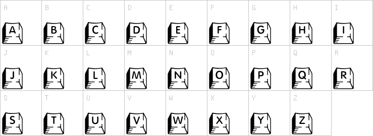 Uppercase characters