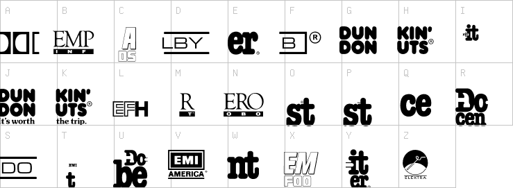 Uppercase characters