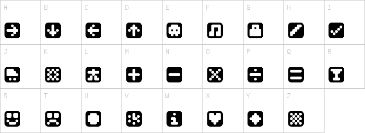 Uppercase characters