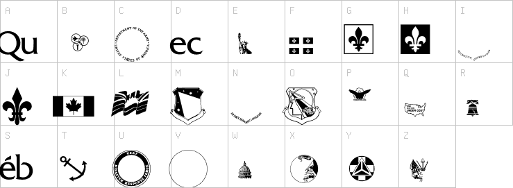 Uppercase characters
