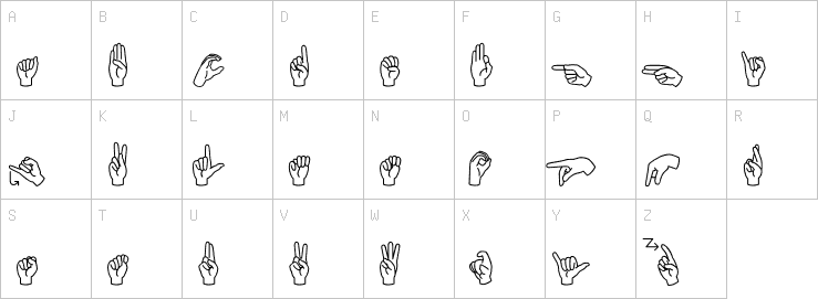 Uppercase characters