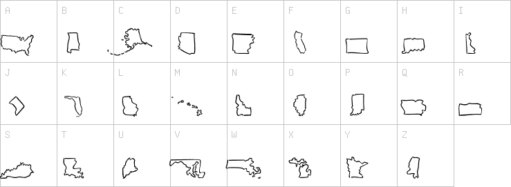 Uppercase characters
