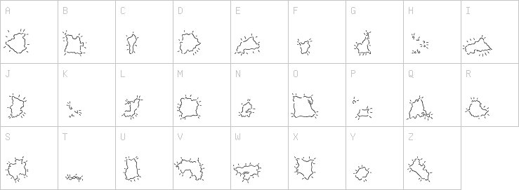 Uppercase characters