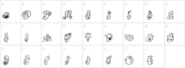 Uppercase characters