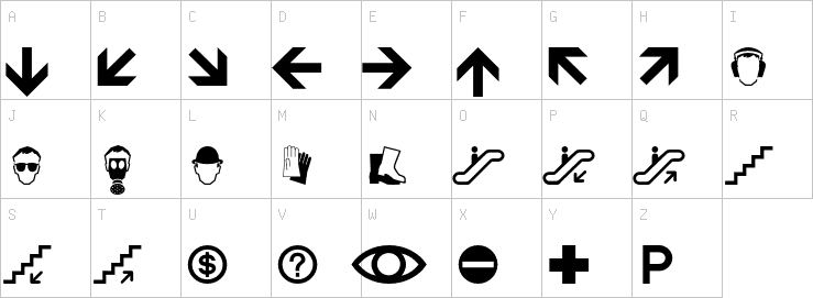 Uppercase characters