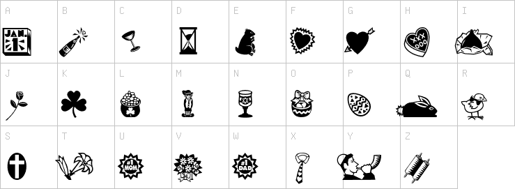 Uppercase characters