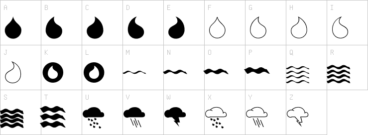 Uppercase characters