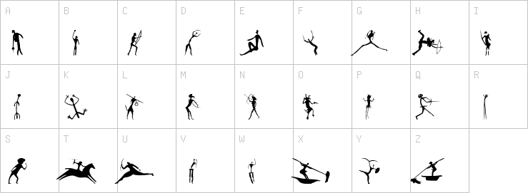 Uppercase characters