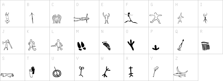 Uppercase characters
