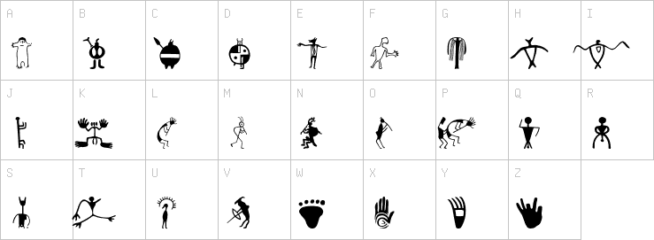 Uppercase characters