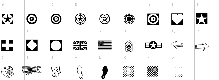 Uppercase characters
