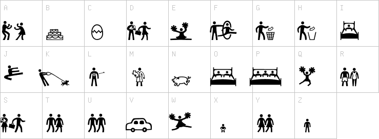 Uppercase characters