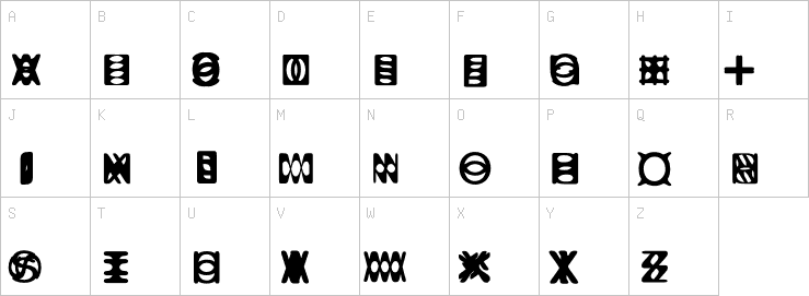 Uppercase characters