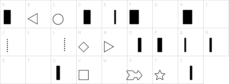 Uppercase characters