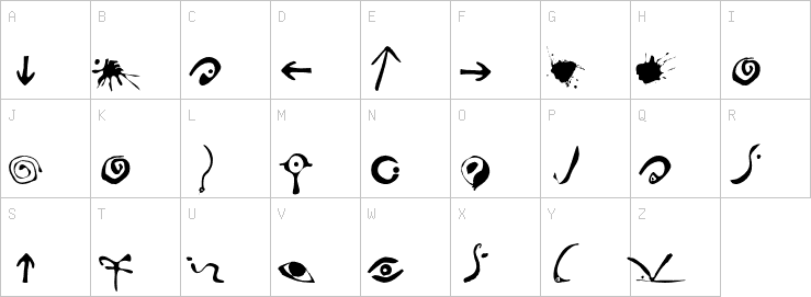Uppercase characters