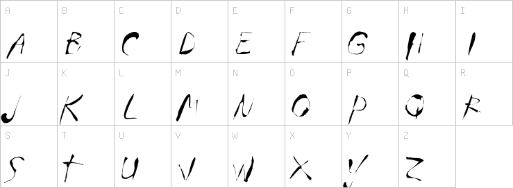 Uppercase characters