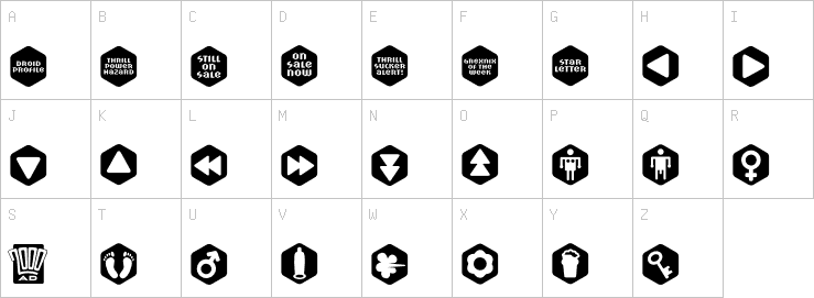Uppercase characters