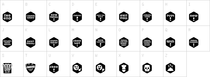 Uppercase characters