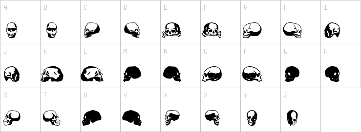 Uppercase characters