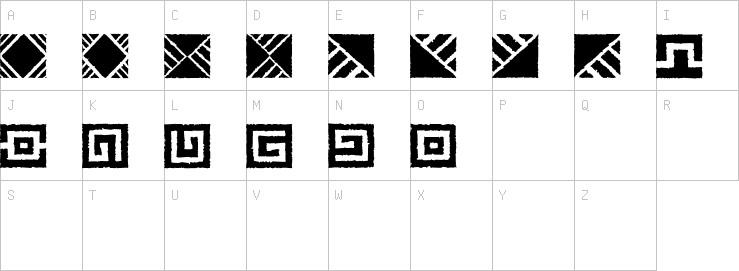 Uppercase characters