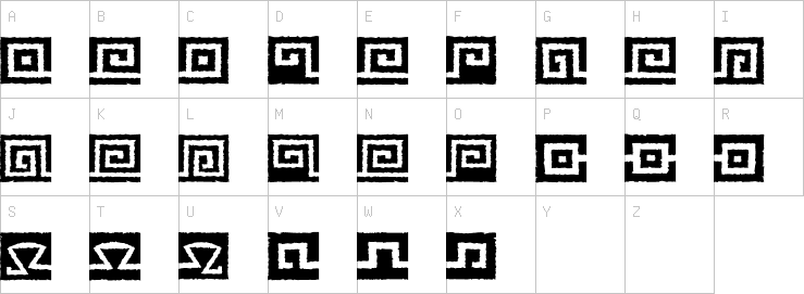 Uppercase characters