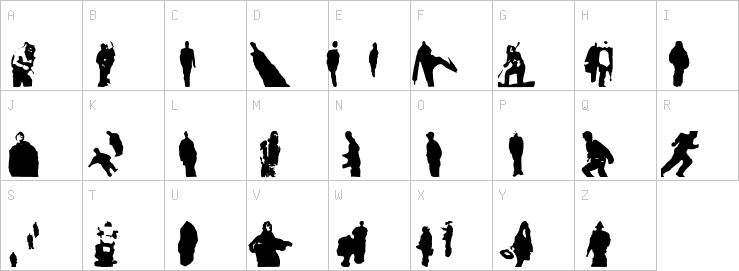 Uppercase characters