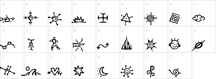 Uppercase characters