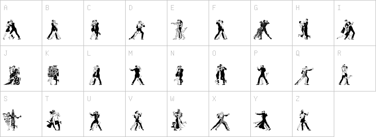 Uppercase characters