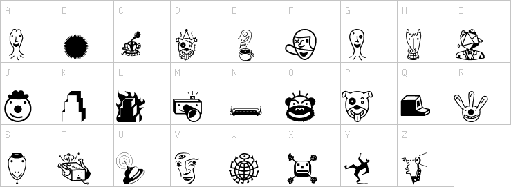 Uppercase characters