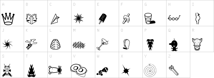 Uppercase characters