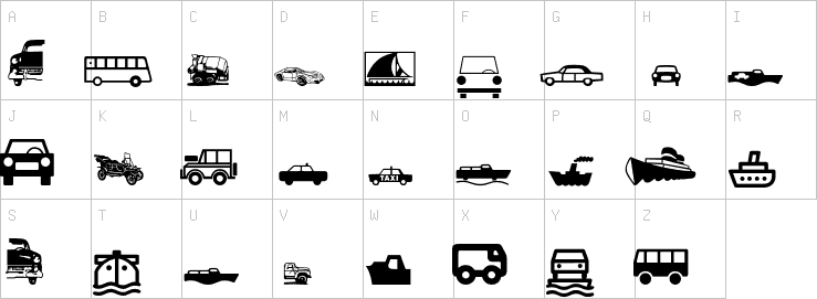 Uppercase characters