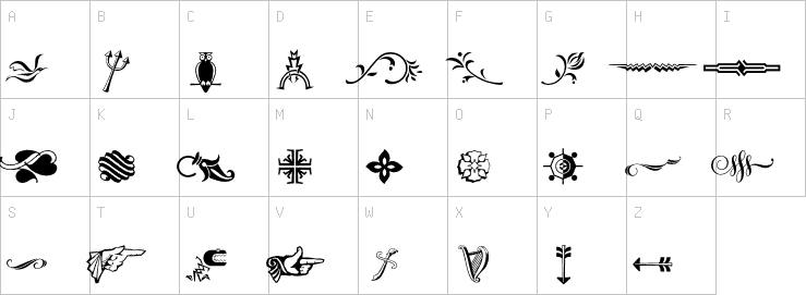 Uppercase characters