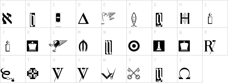 Uppercase characters