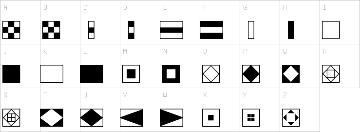 Uppercase characters