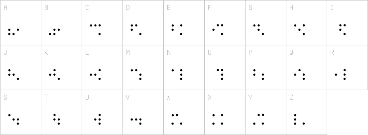 Uppercase characters