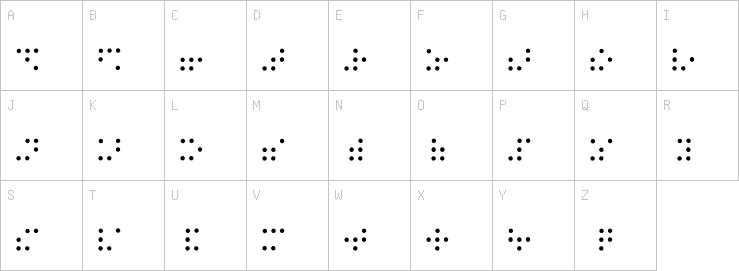 Uppercase characters