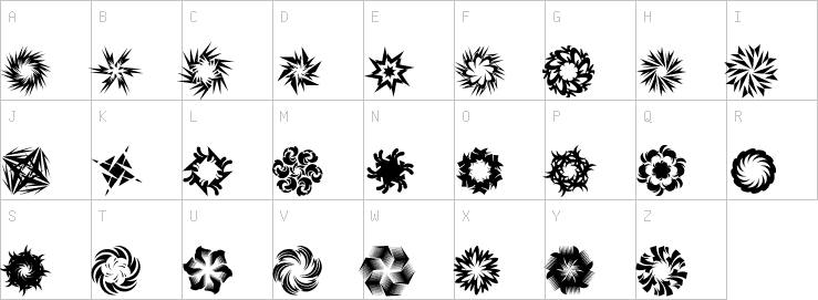 Uppercase characters