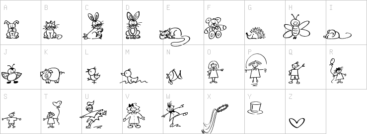 Uppercase characters