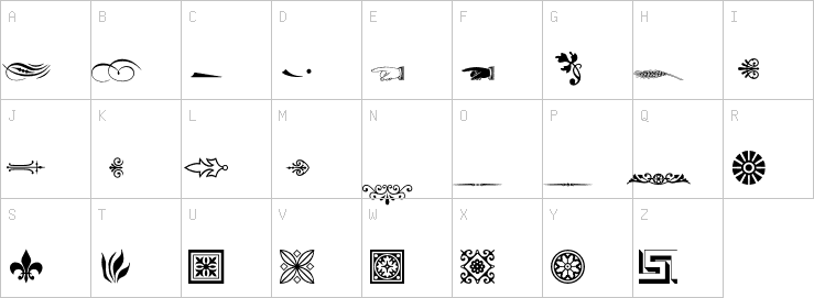 Uppercase characters