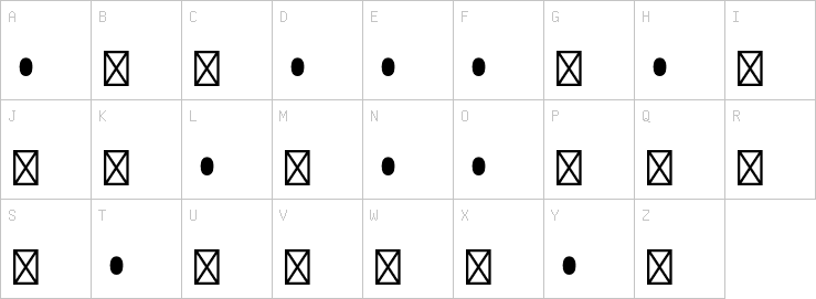 Uppercase characters