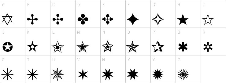 Uppercase characters